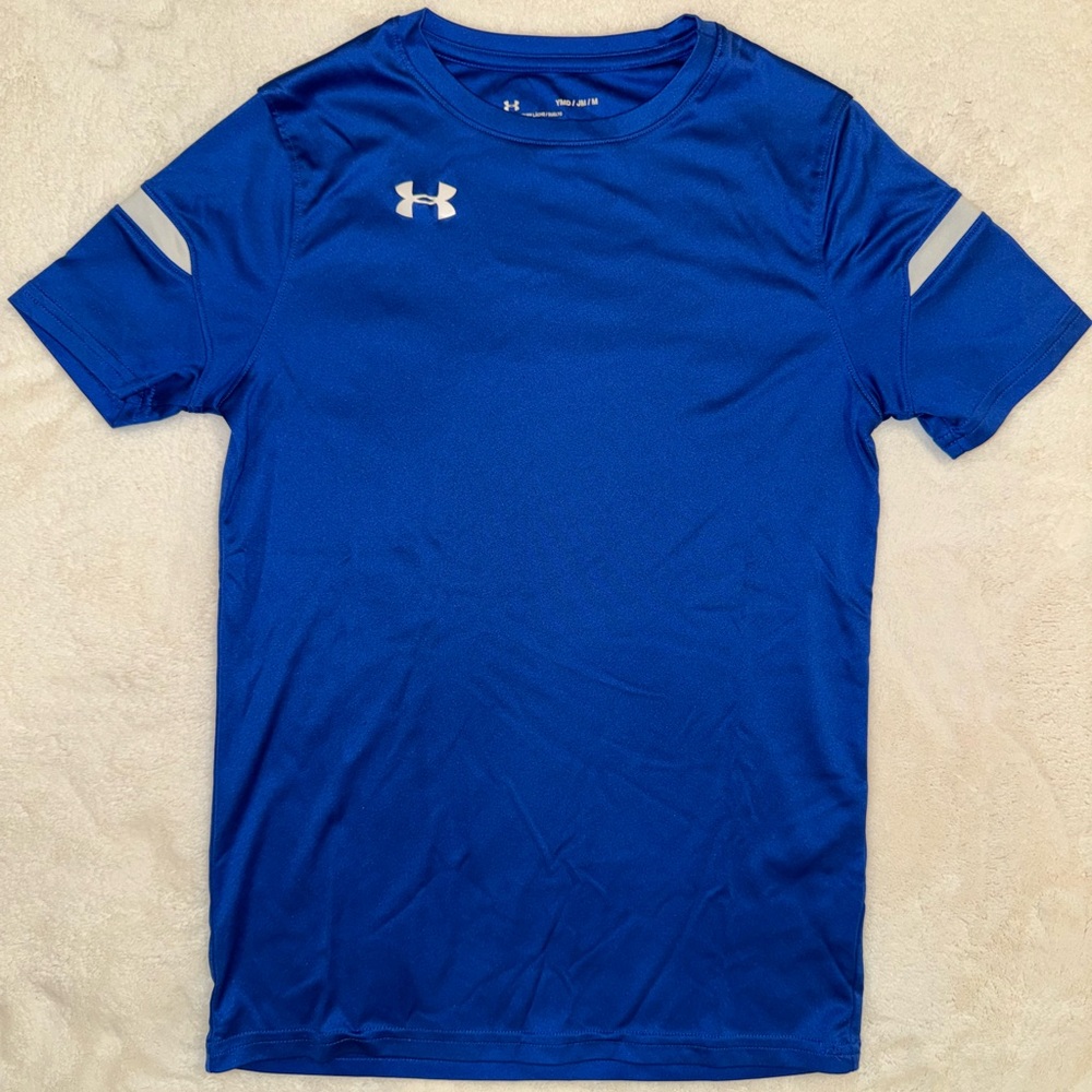 Under Armour boys’ UA tech short sleeve, M